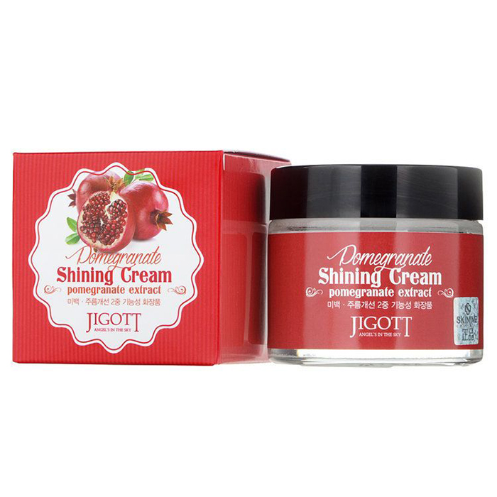 Крем для лица с экстрактом граната Jigott Pomegranate Shining Cream