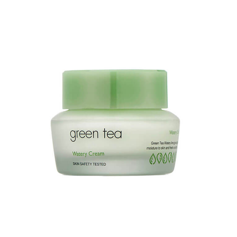 Крем с экстрактом зеленого чая для комбинированной и жирной кожи It's Skin Green Tea Watery Cream