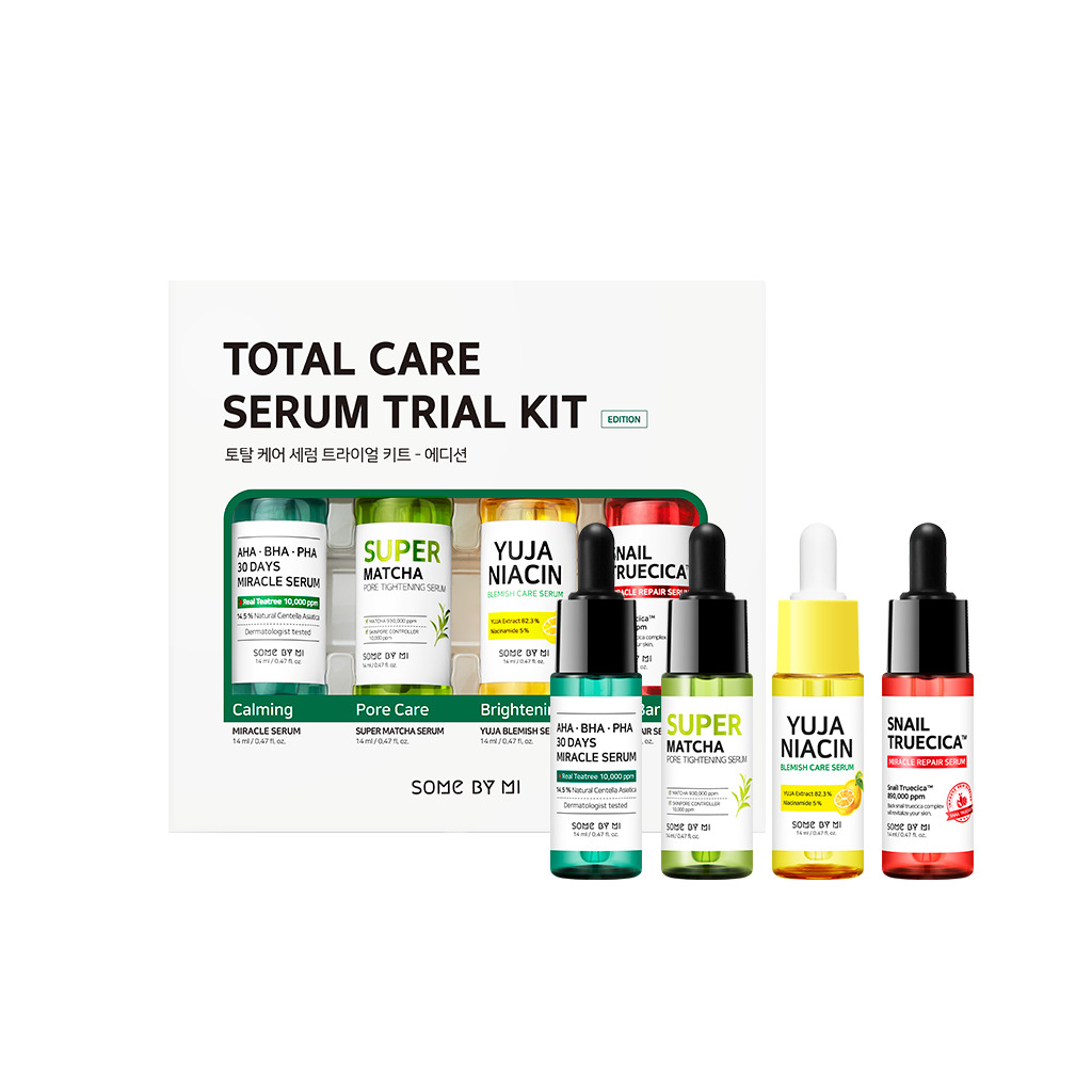 Набор из 4-х мини-сывороток Some By Mi Total Care Serum Trial Kit