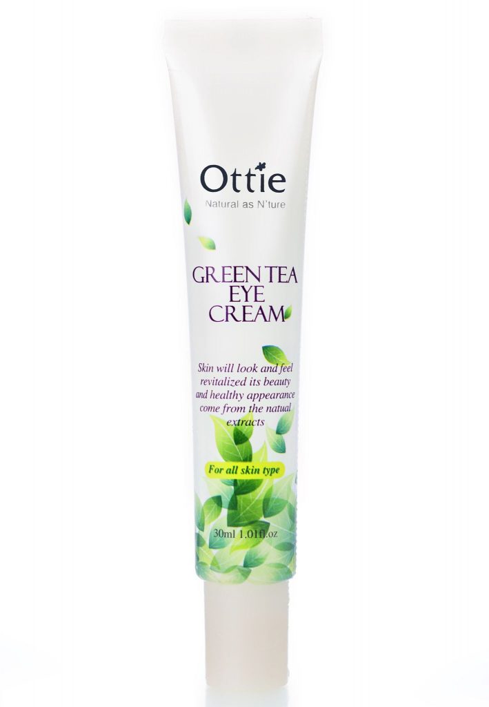 Крем для век с зеленым чаем Green Tea Eye Cream Ottie 